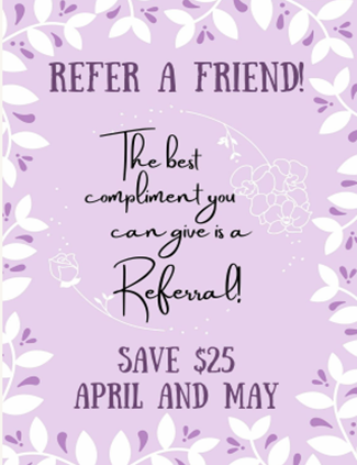 refer a friend April - May 2024